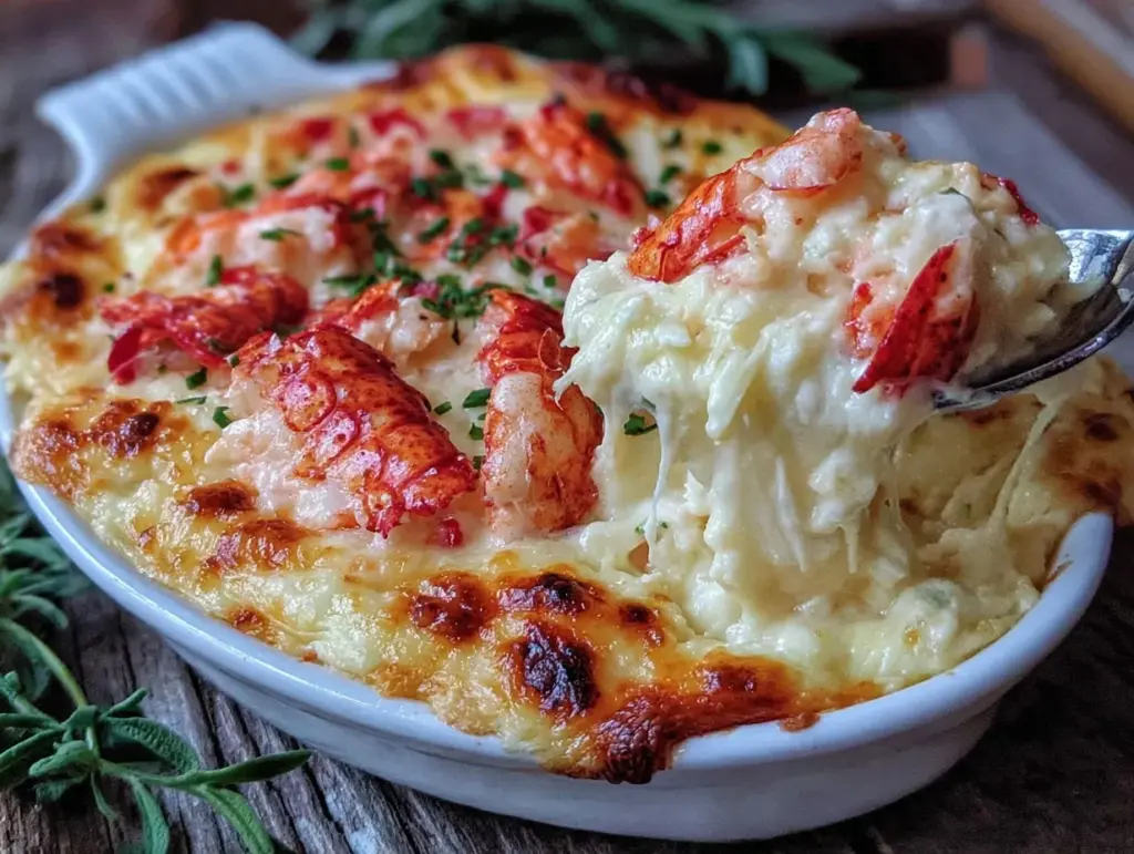 creamy crawfish dip - featured image