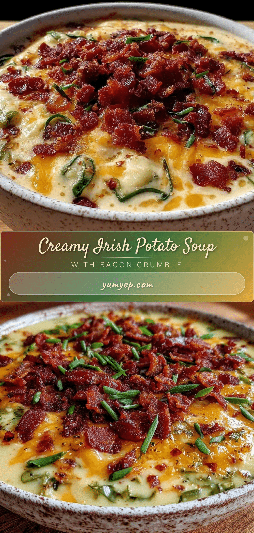 creamy Irish potato soup recipe