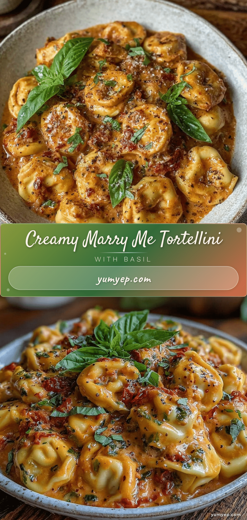 creamy marry me tortellini recipe