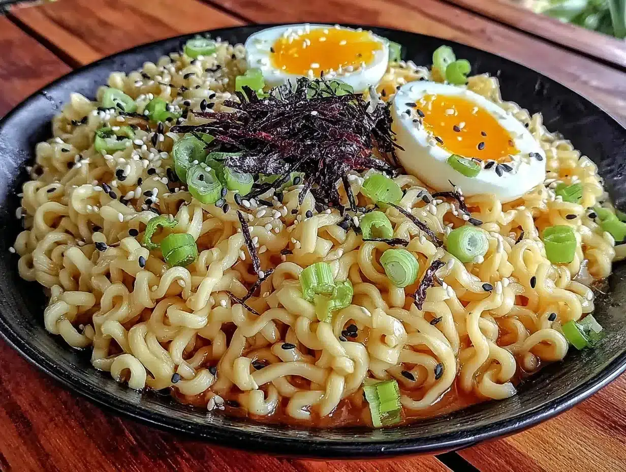 creamy miso butter ramen noodles preparation steps