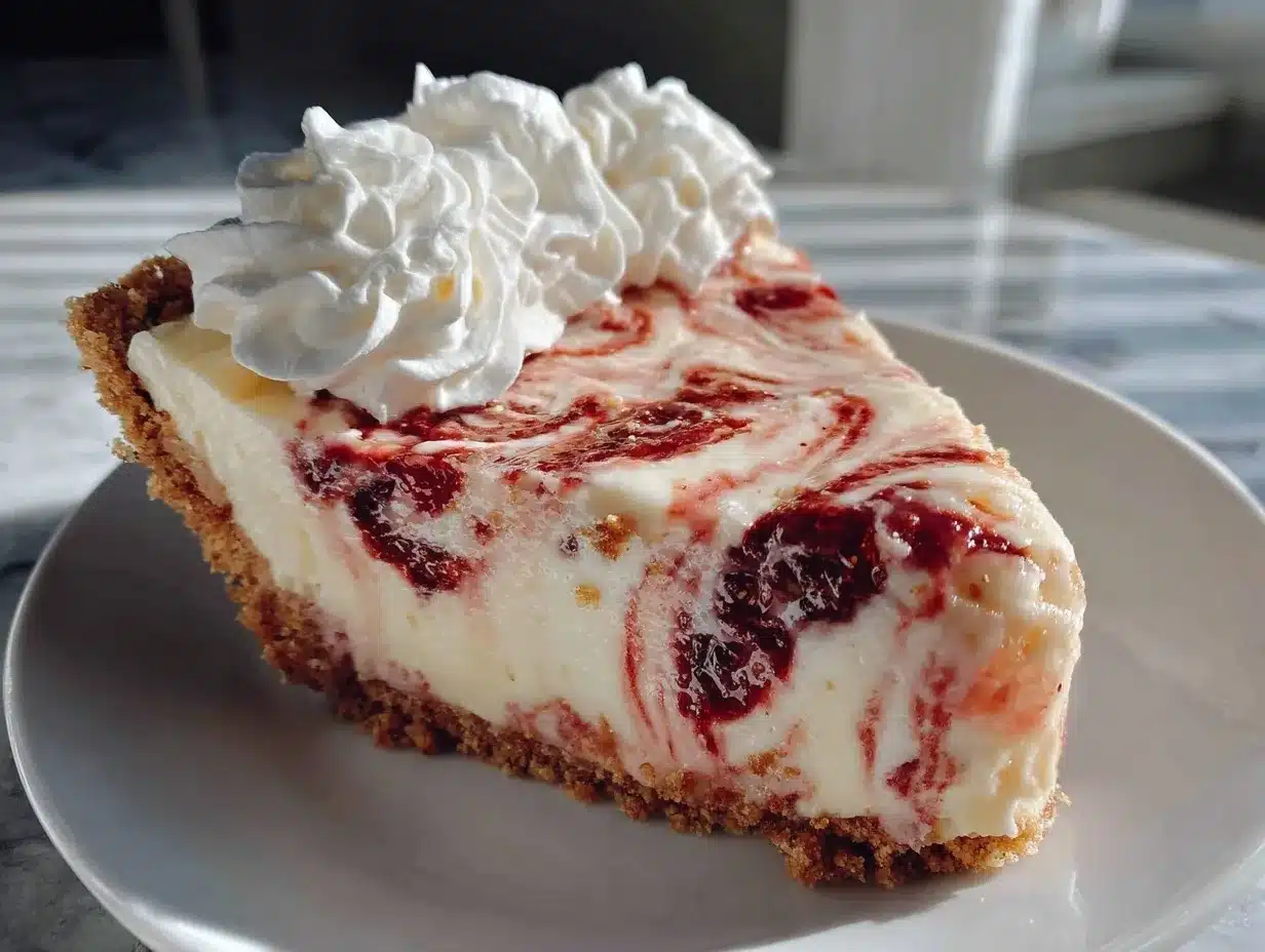 creamy no-bake pink lemonade pie preparation steps