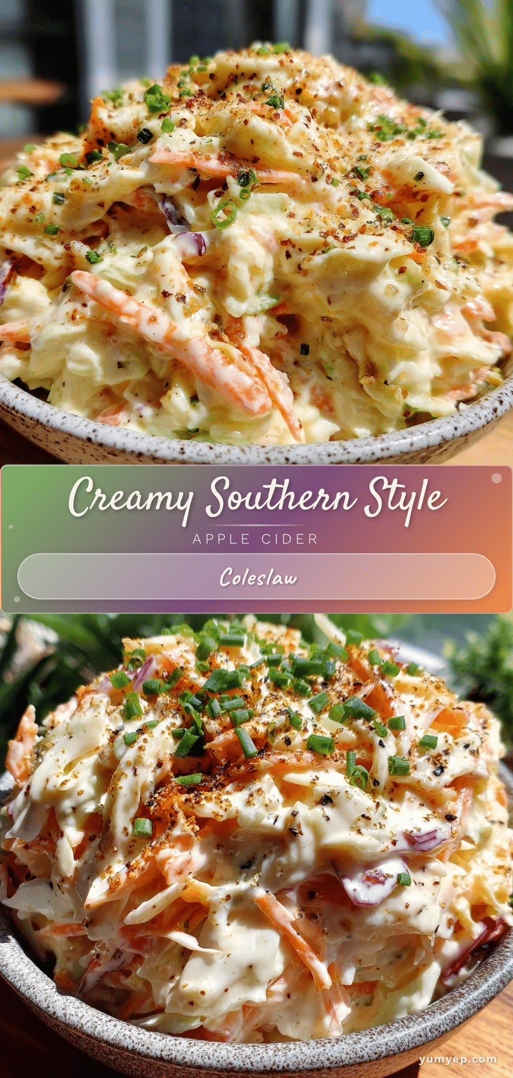 creamy southern style coleslaw recipe