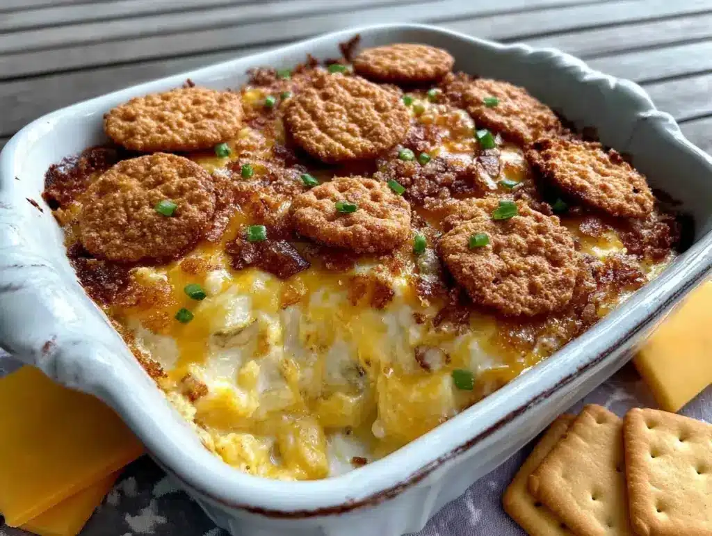 creamy yellow squash casserole - featured image