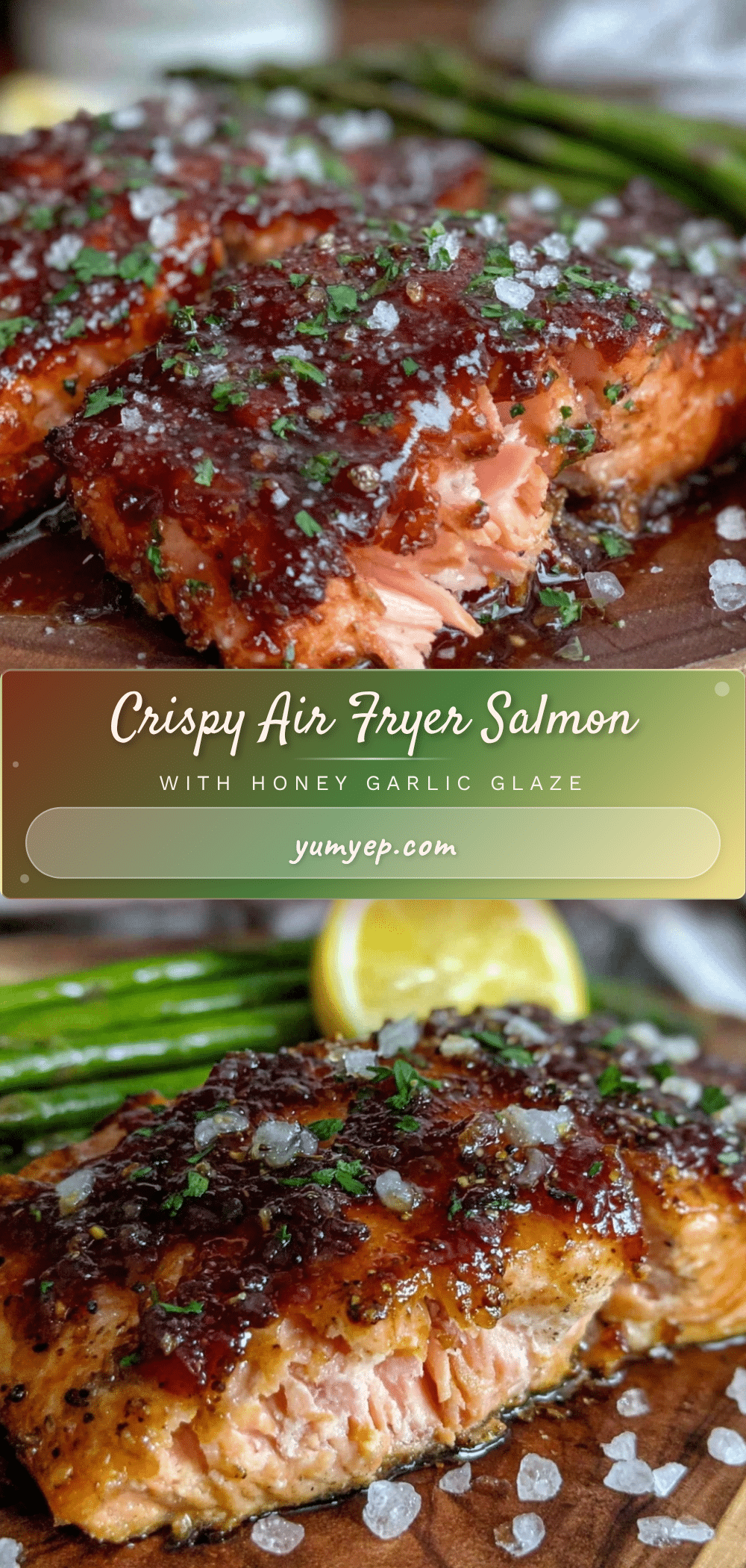 crispy air fryer salmon recipe