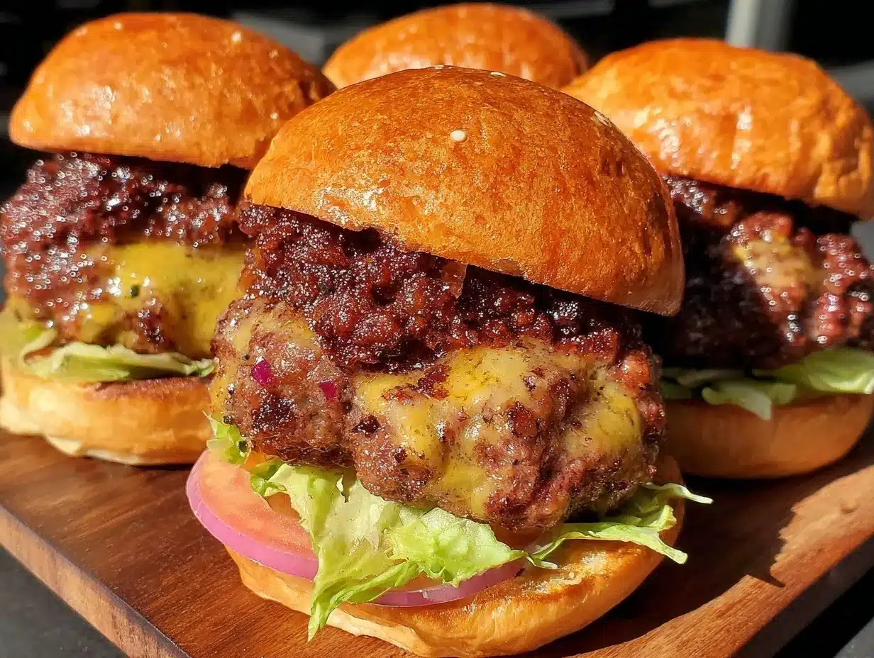 crispy blackstone smash burgers preparation steps