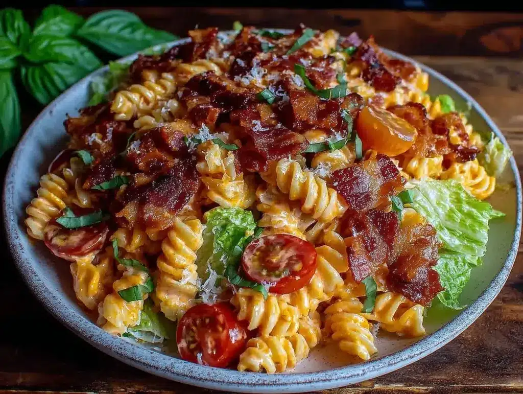 Crispy BLT Pasta Salad - featured image