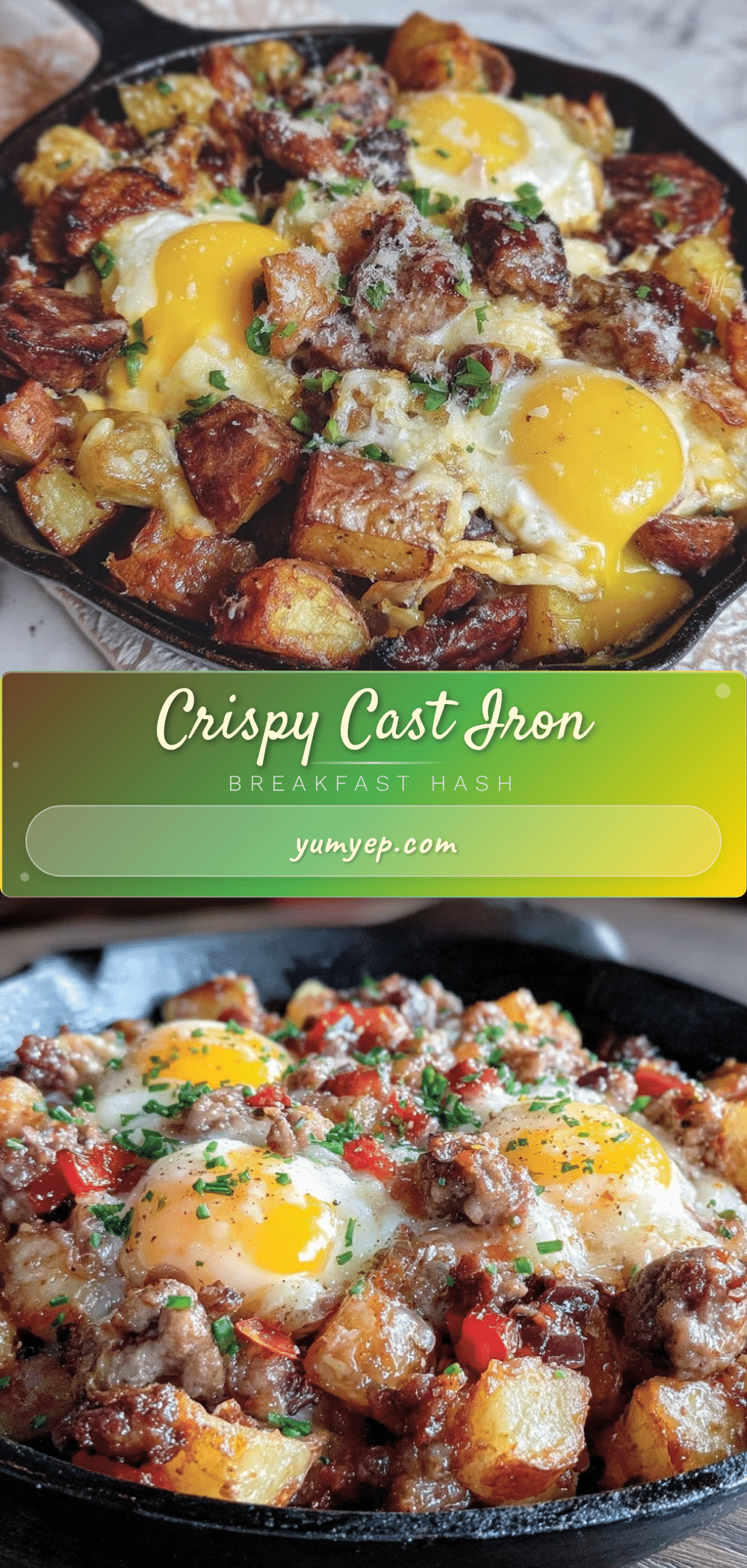 crispy cast iron breakfast hash recipe