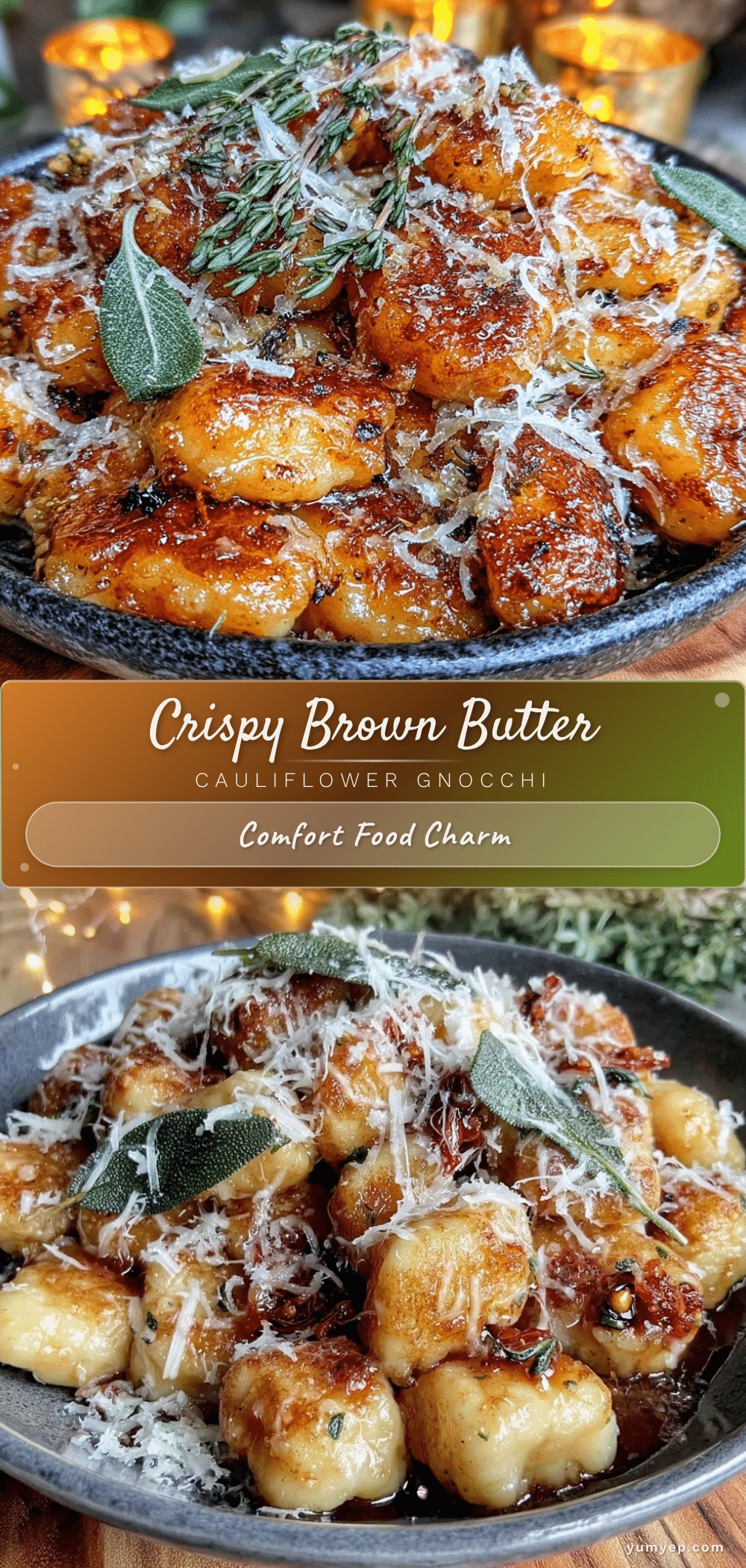 crispy cauliflower gnocchi recipe