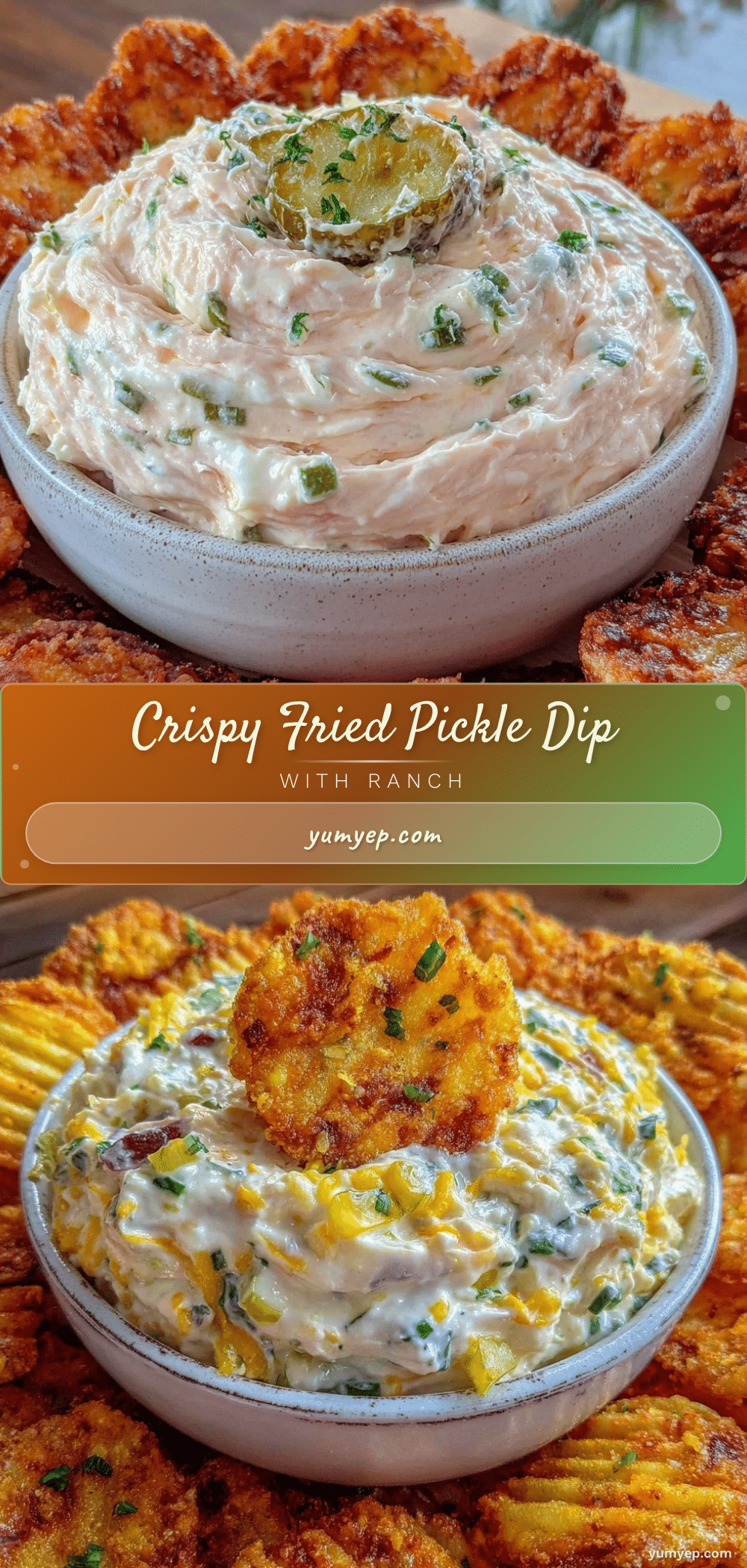 crispy fried pickle dip recipe