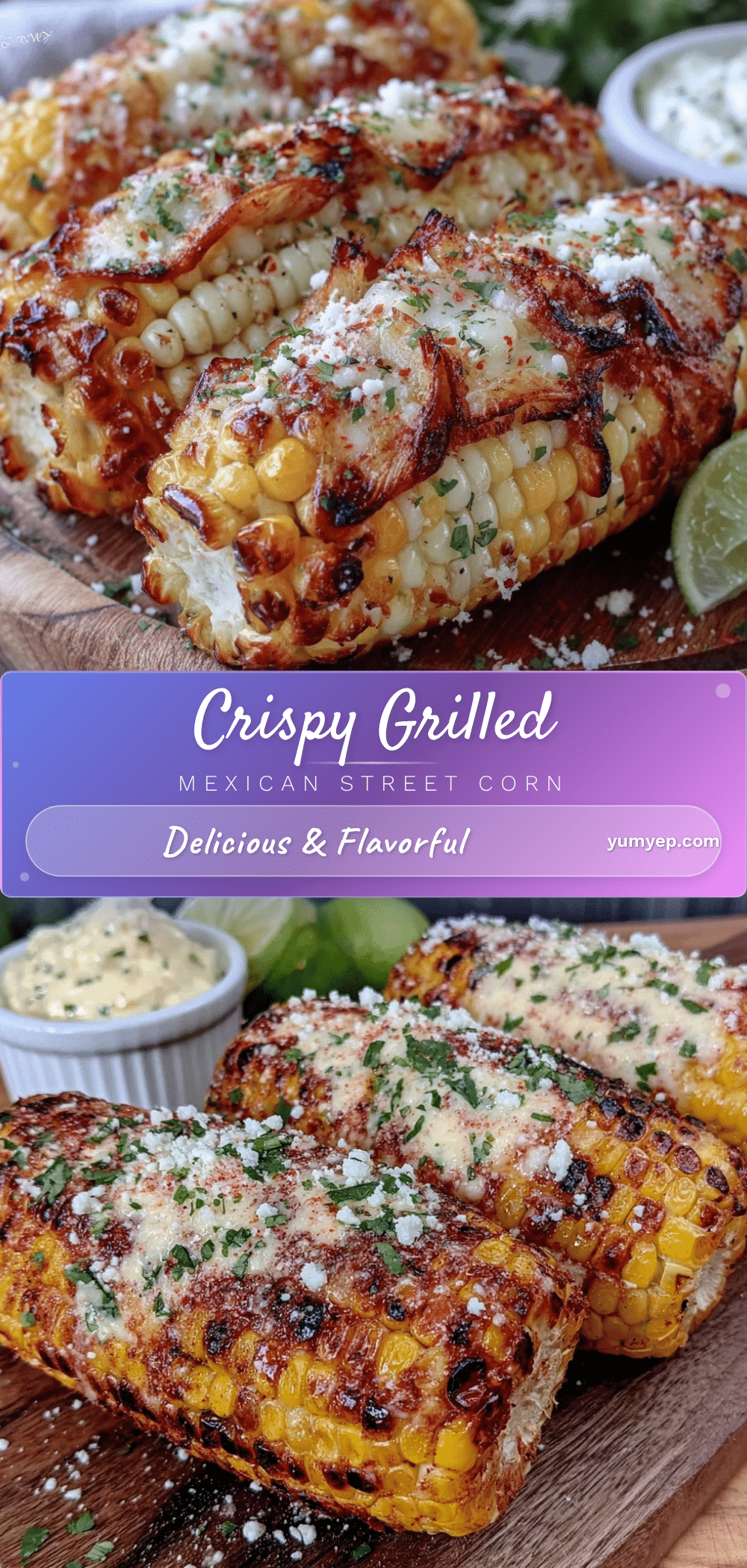 crispy grilled corn on the cob recipe