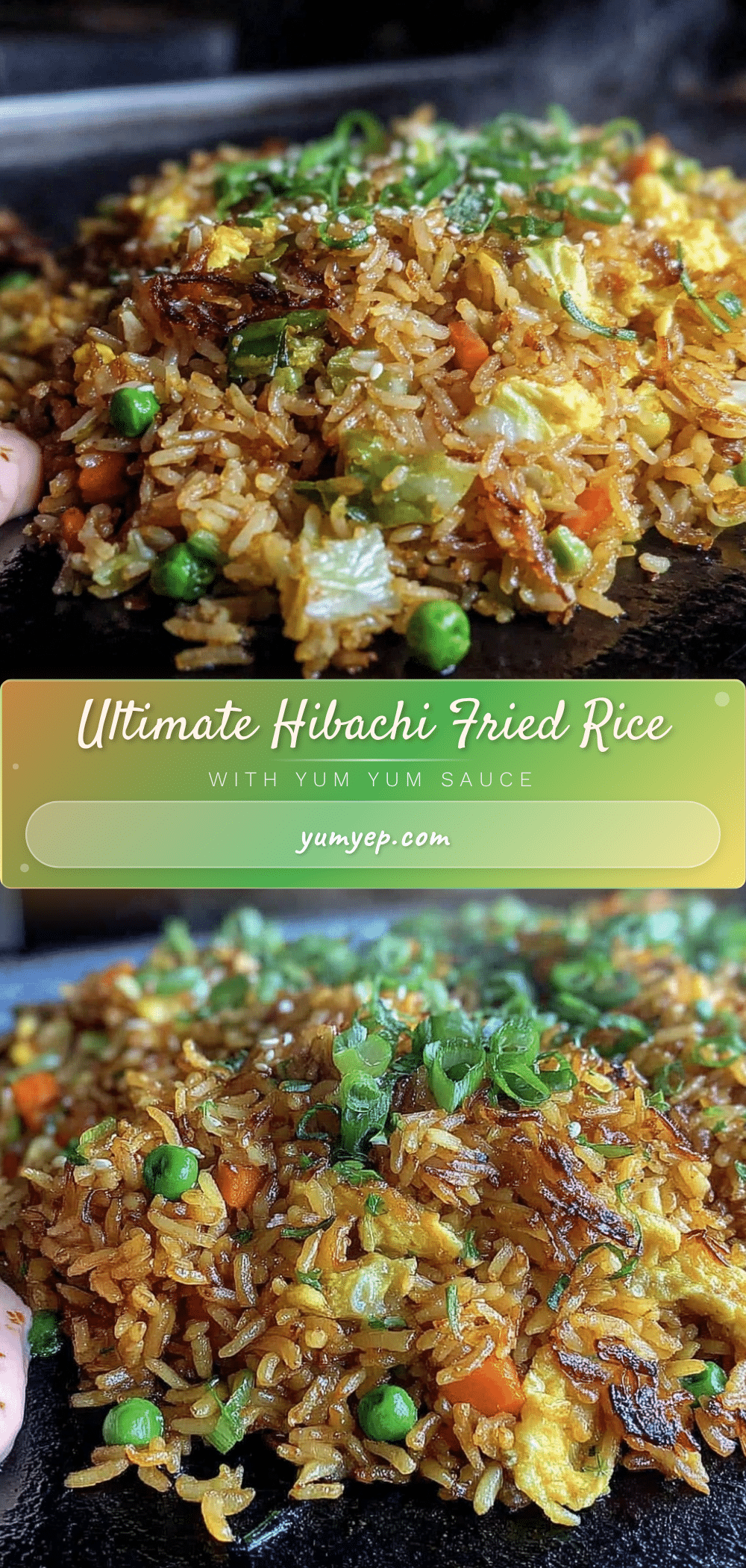 crispy hibachi-style fried rice recipe
