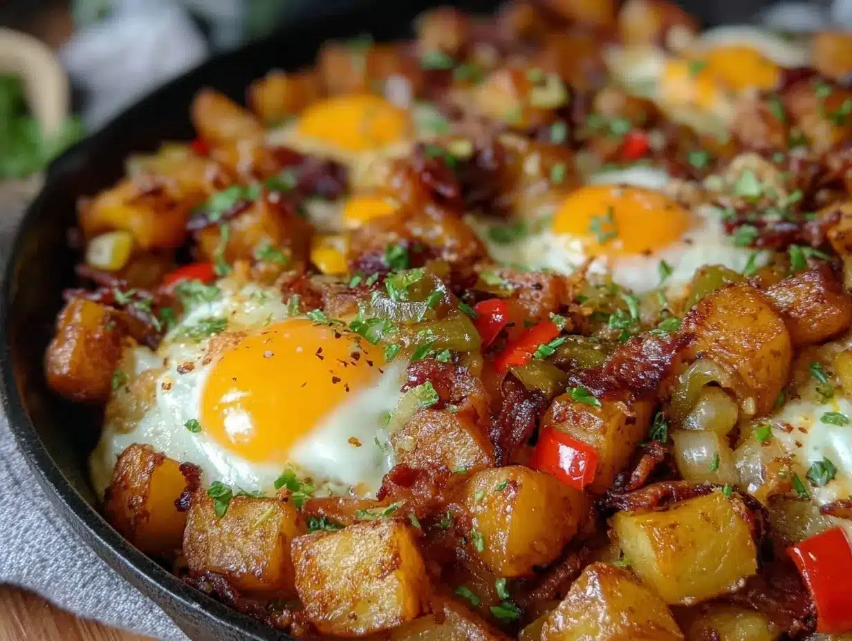crispy loaded breakfast hash preparation steps