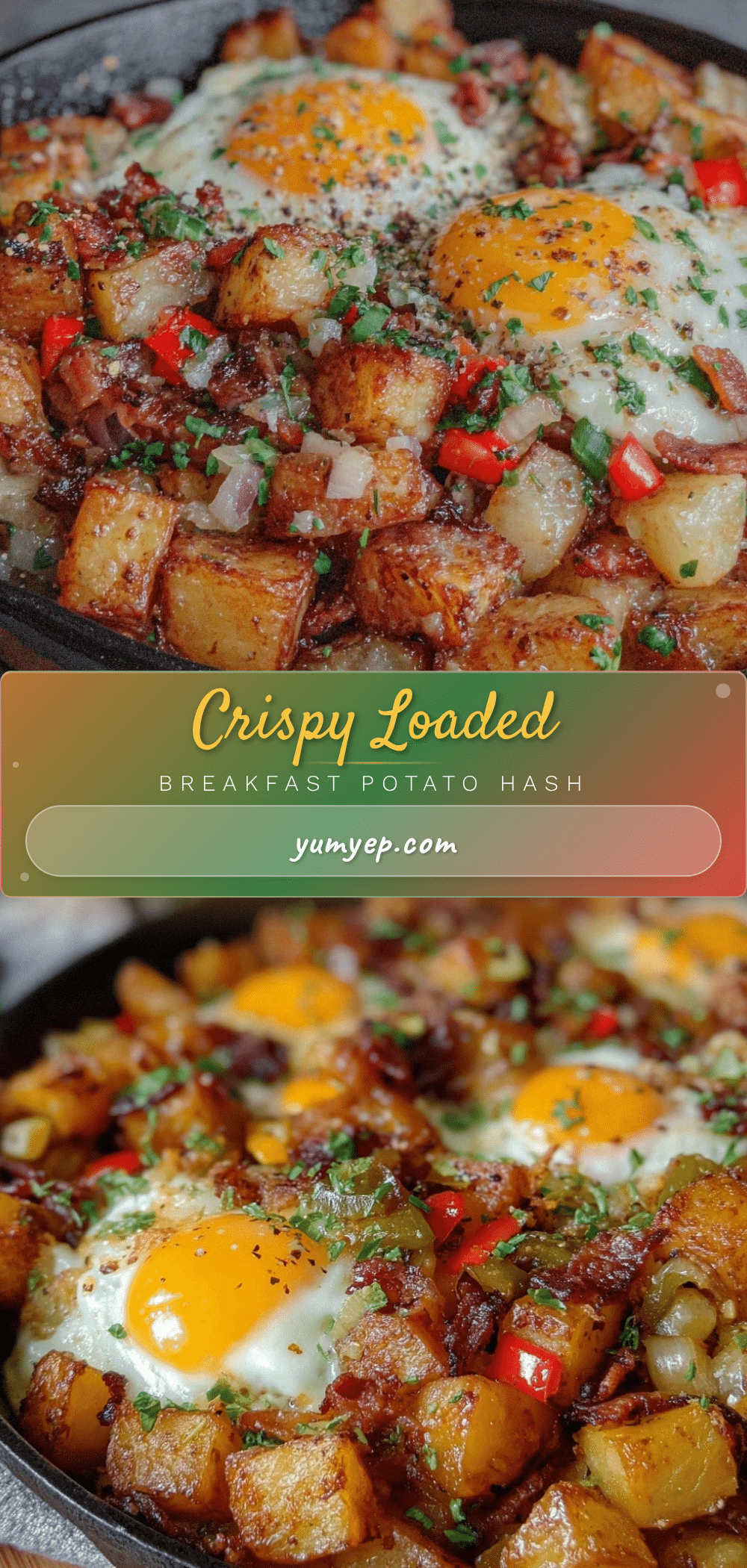 crispy loaded breakfast hash recipe