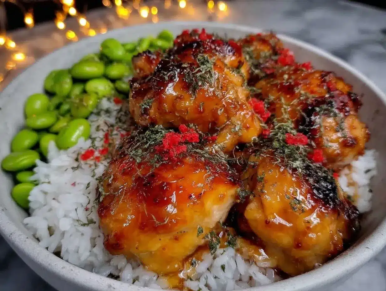 crispy mandarin orange chicken bowls preparation steps
