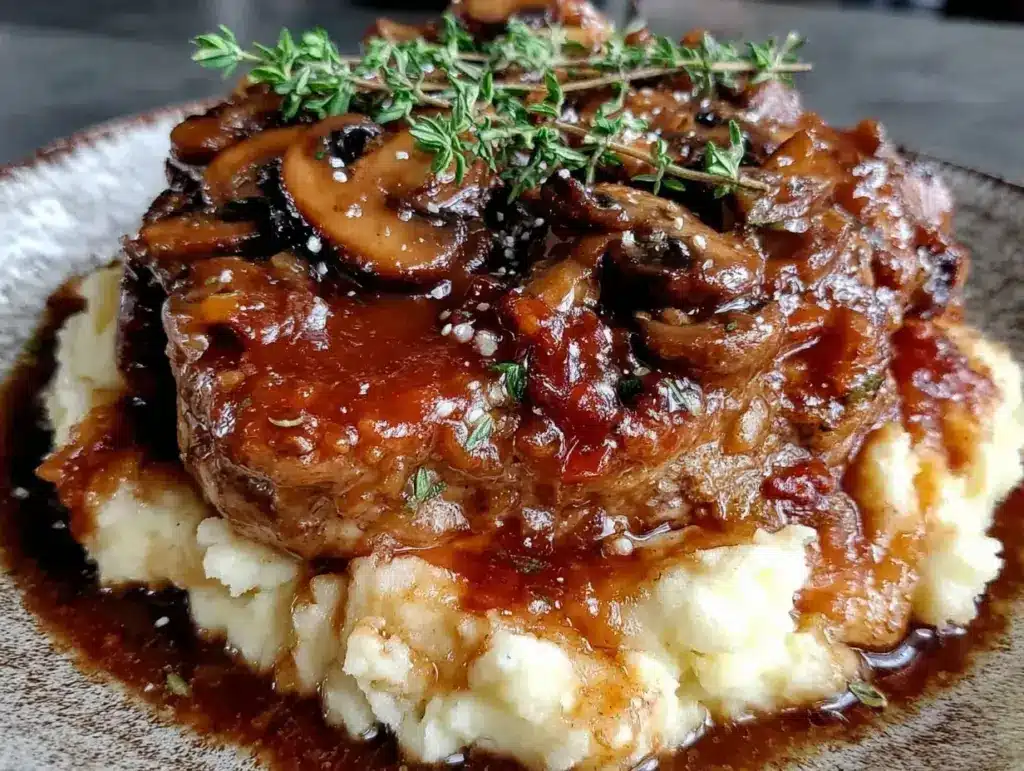 crockpot smothered pork chops - featured image