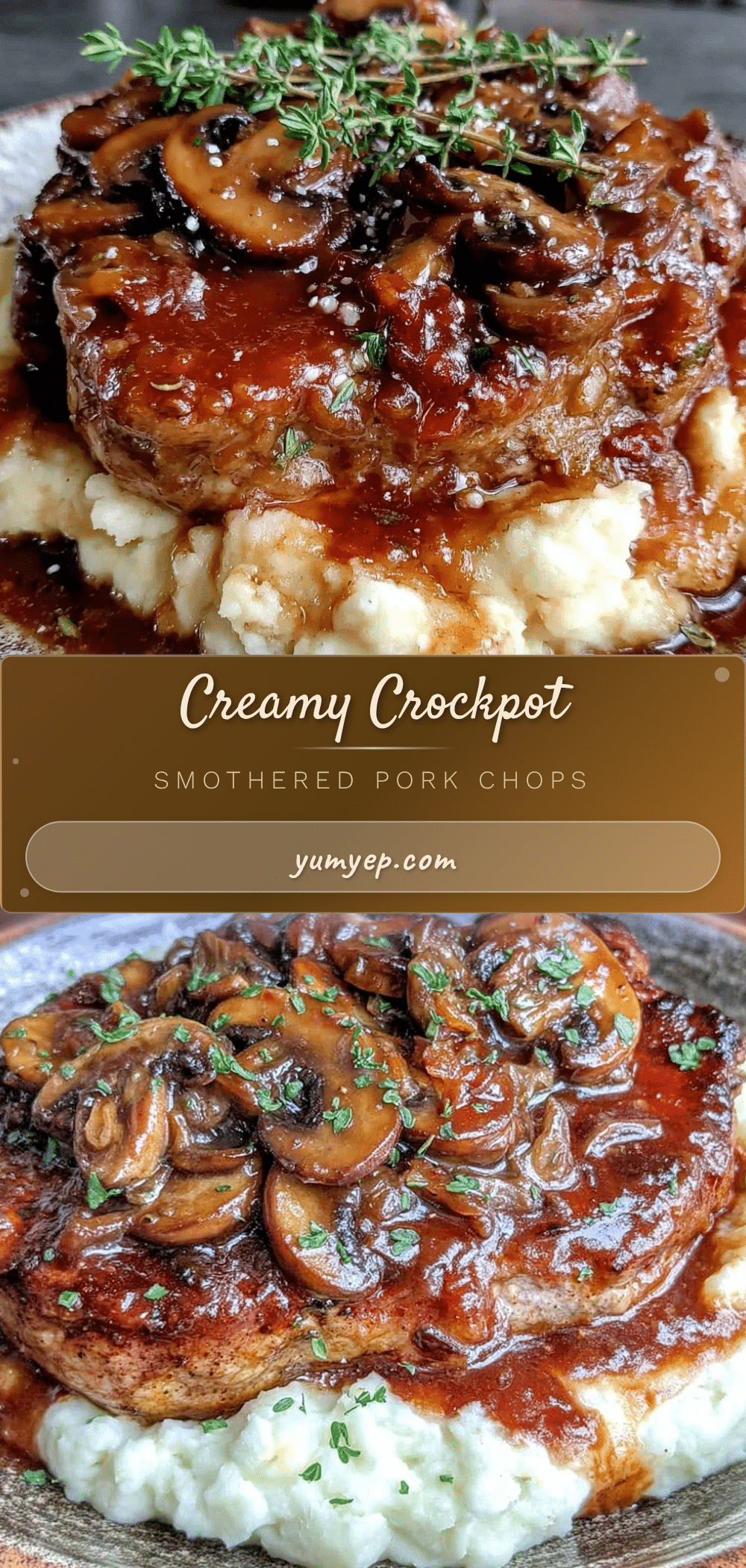crockpot smothered pork chops recipe