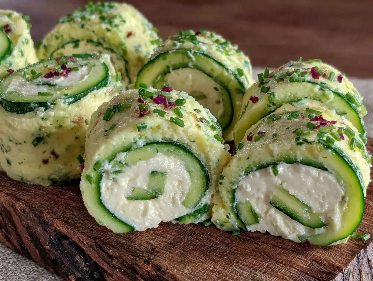 cucumber cream cheese roll-ups preparation steps