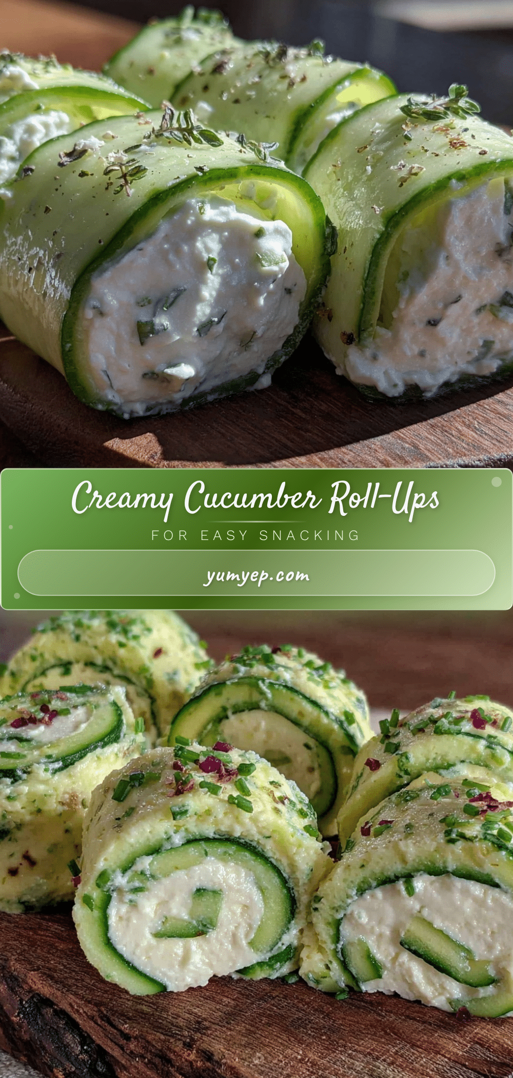 cucumber cream cheese roll-ups recipe
