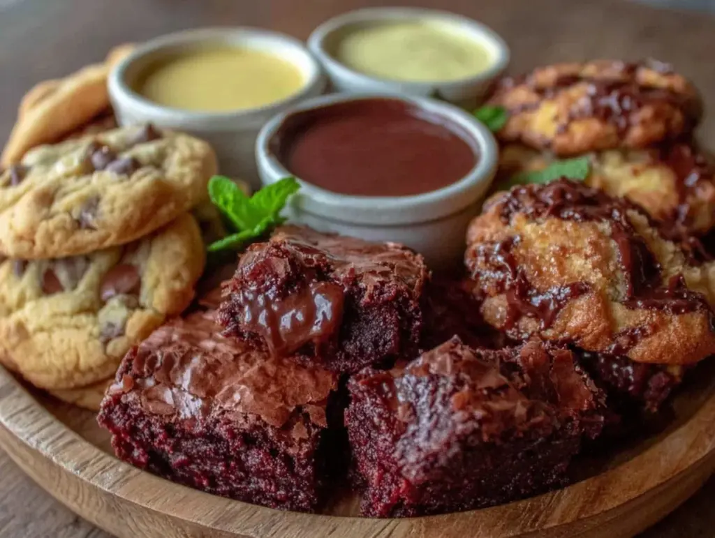 dessert charcuterie board - featured image