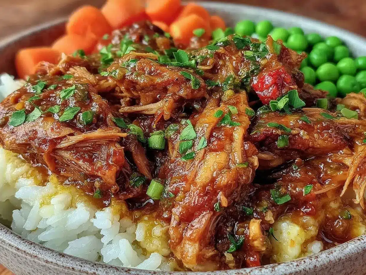 dump-and-go crockpot chicken and rice preparation steps