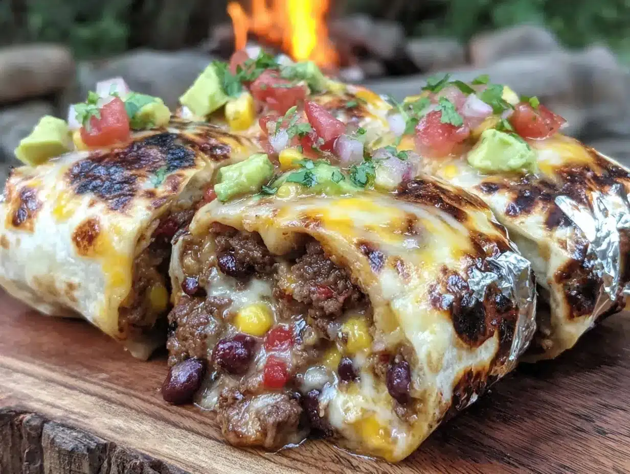 easy make-ahead camping burritos preparation steps