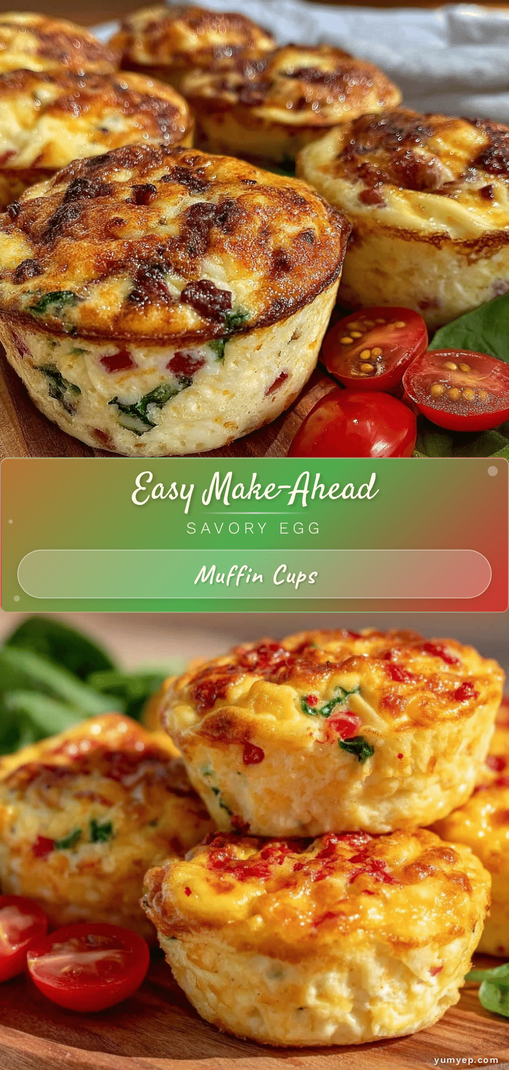 easy make-ahead egg muffin cups recipe