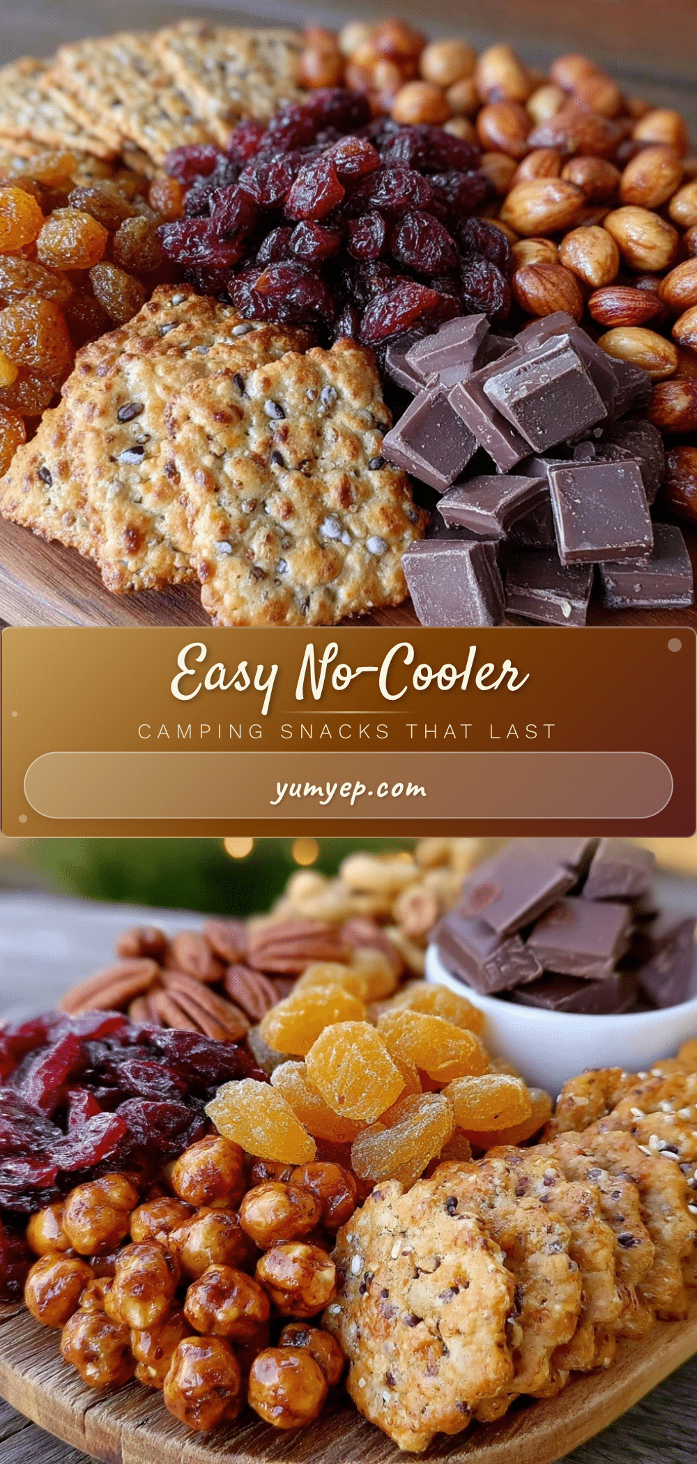 easy no-cooler camping snacks recipe