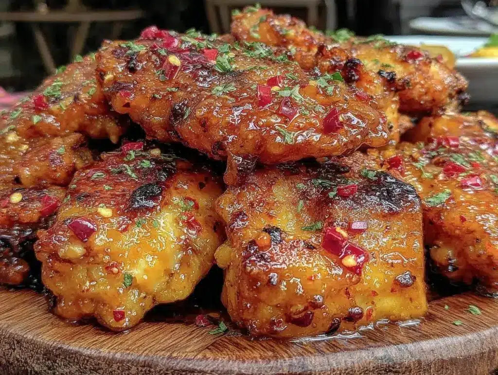 firecracker chicken wings - featured image