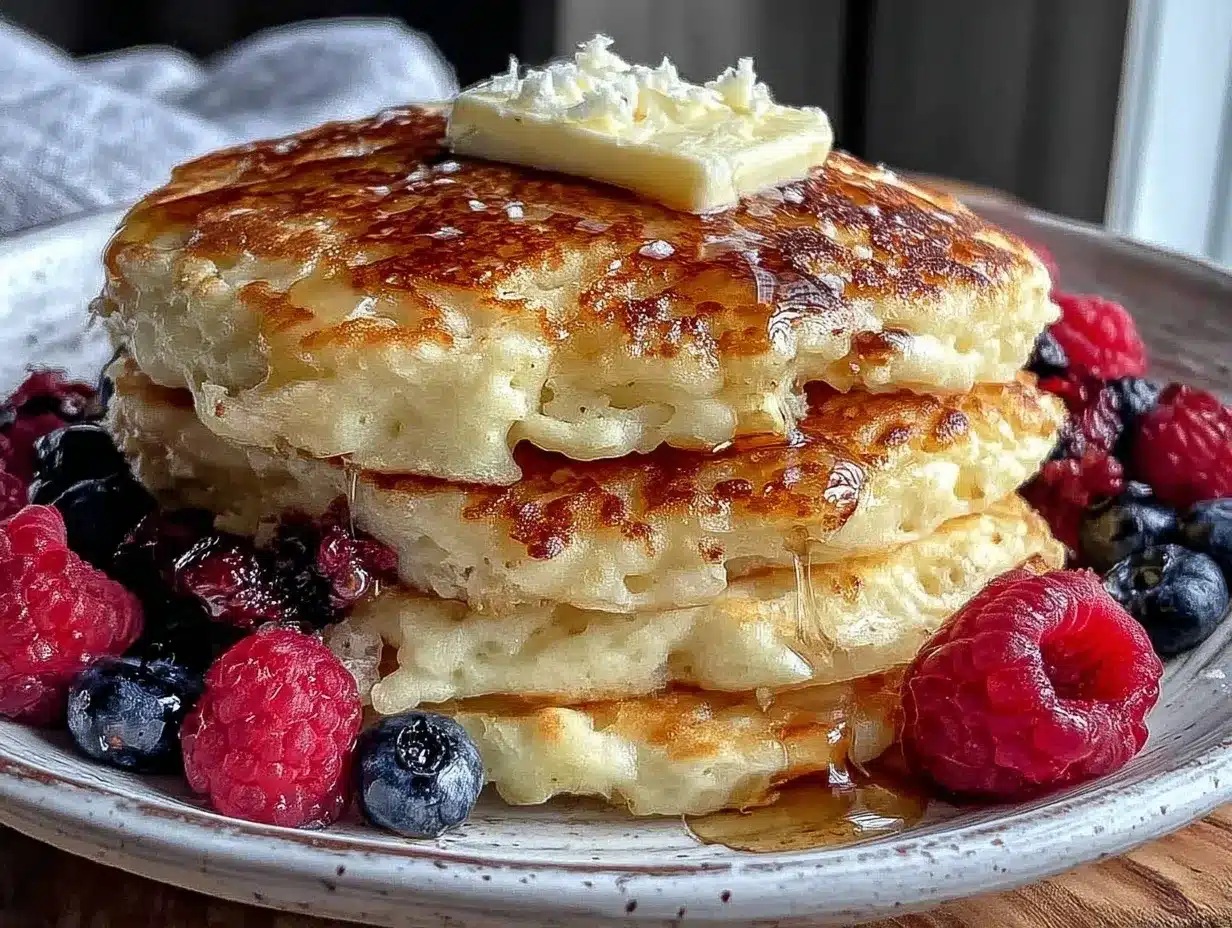 fluffy buttermilk pancakes recipe preparation steps