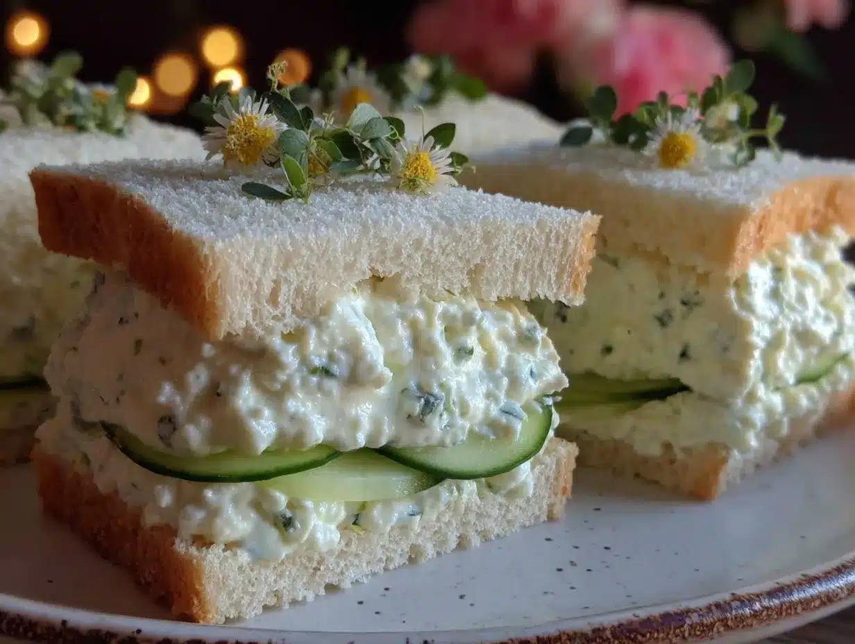 fresh benedictine tea sandwiches preparation steps
