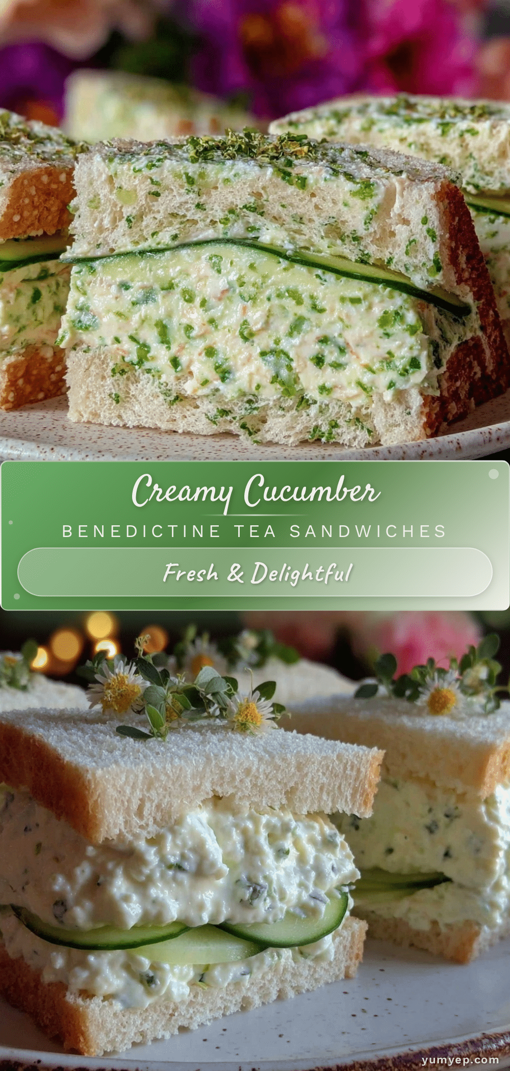 fresh benedictine tea sandwiches recipe