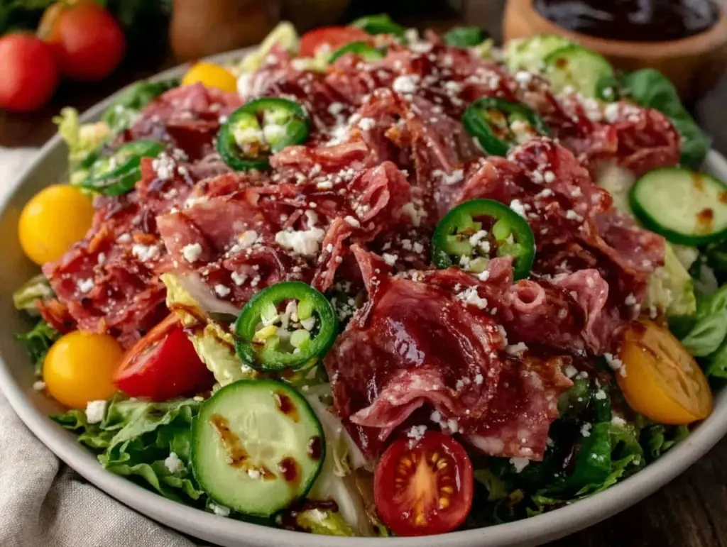 Fresh Cold Italian Sub Chopped Salad - featured image