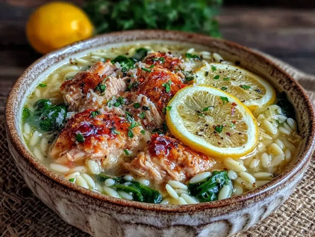Fresh Greek Lemon Chicken Soup - featured image