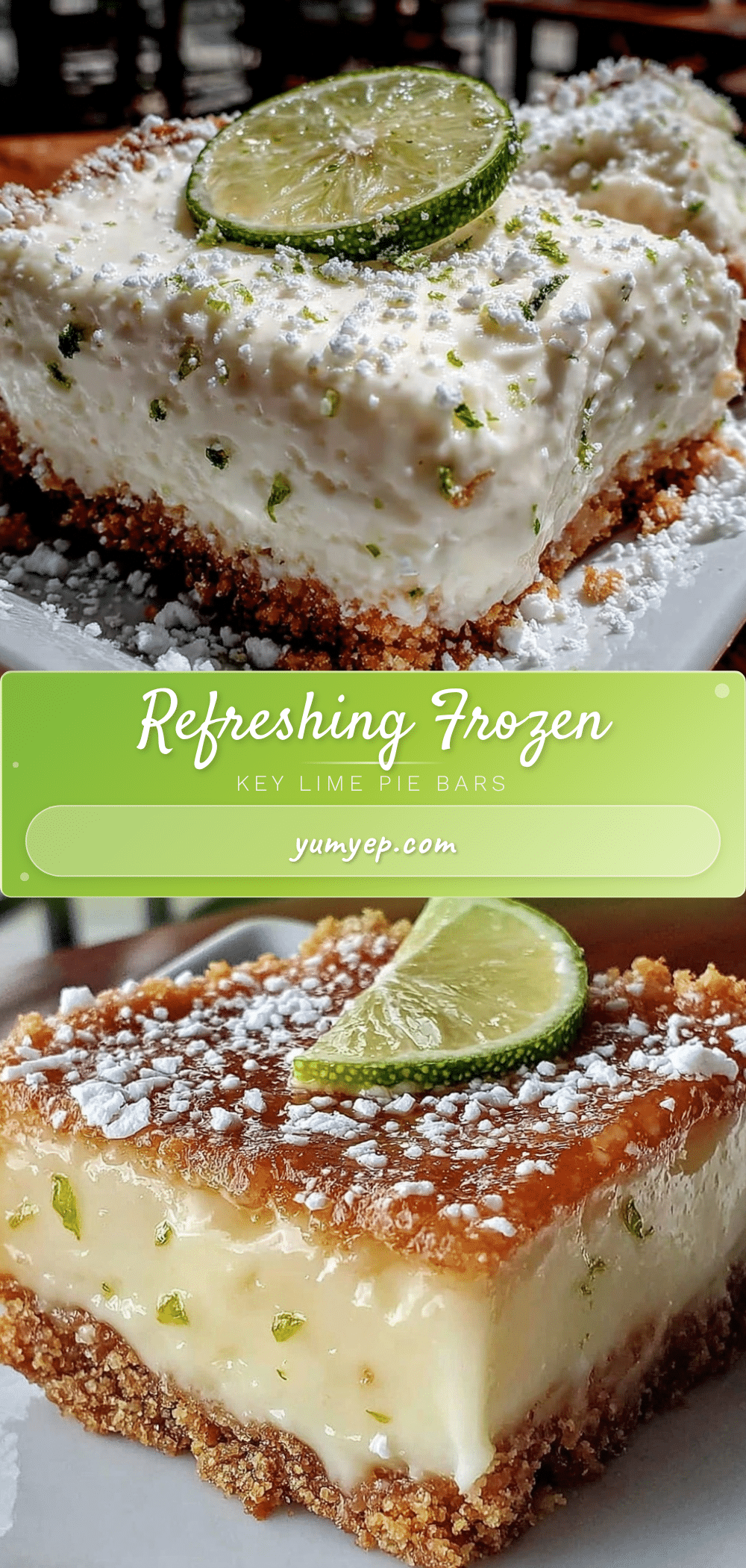 frozen key lime pie bars recipe