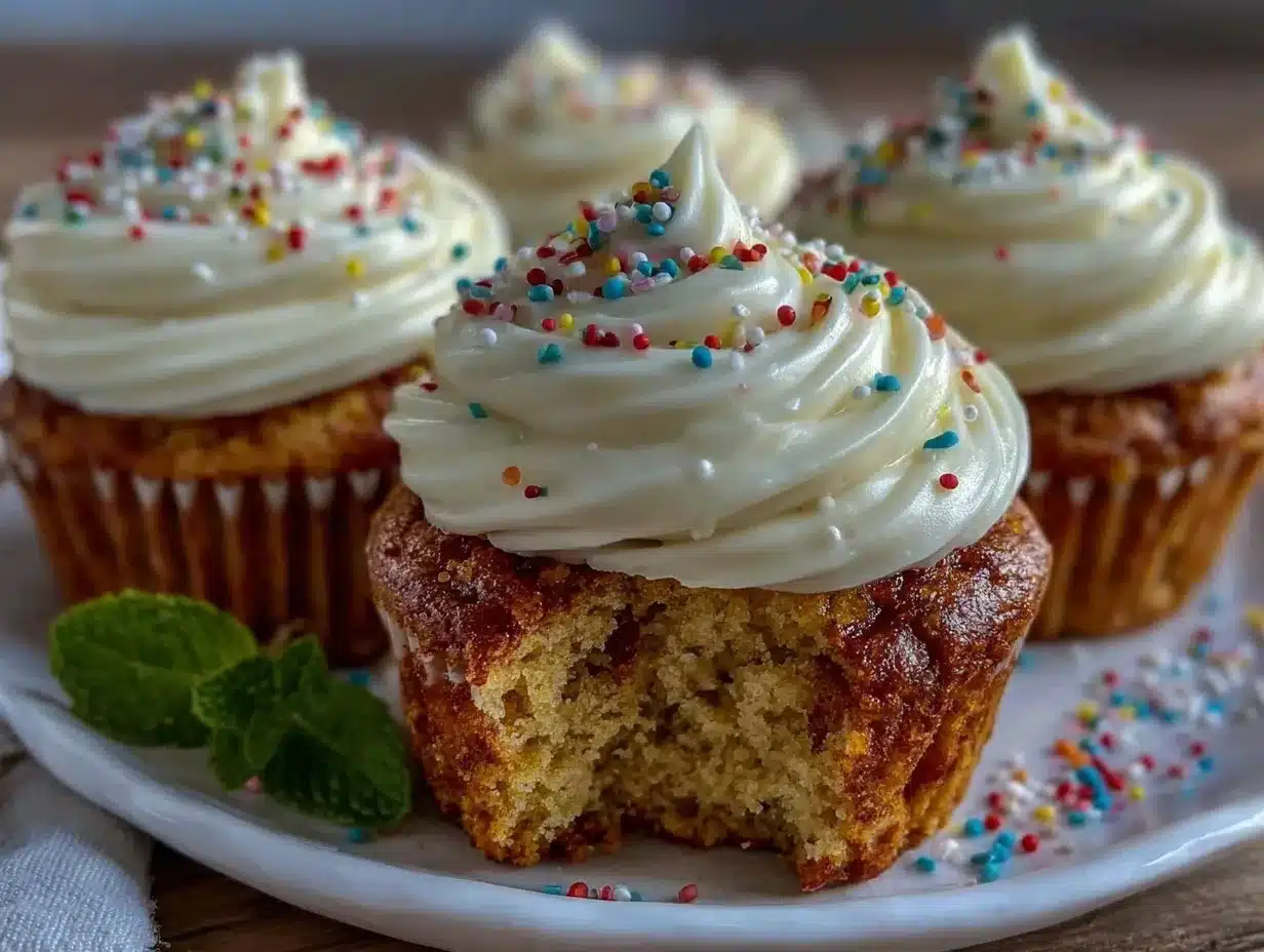 gluten-free funfetti cupcakes preparation steps