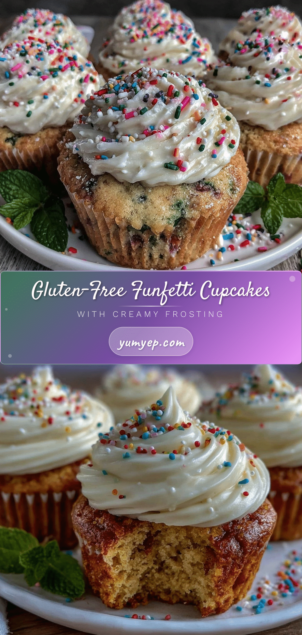 gluten-free funfetti cupcakes recipe