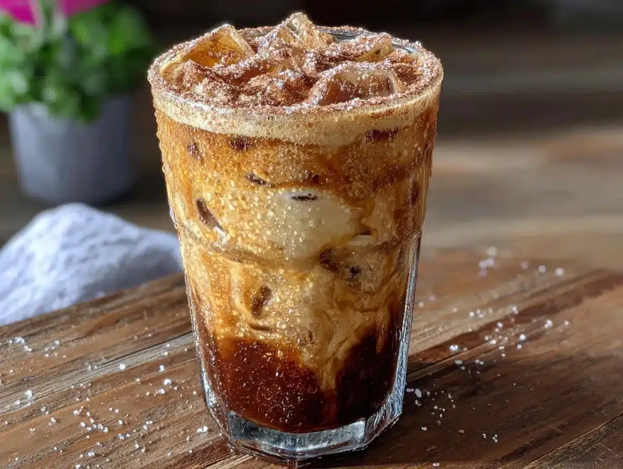 healthy iced protein coffee preparation steps