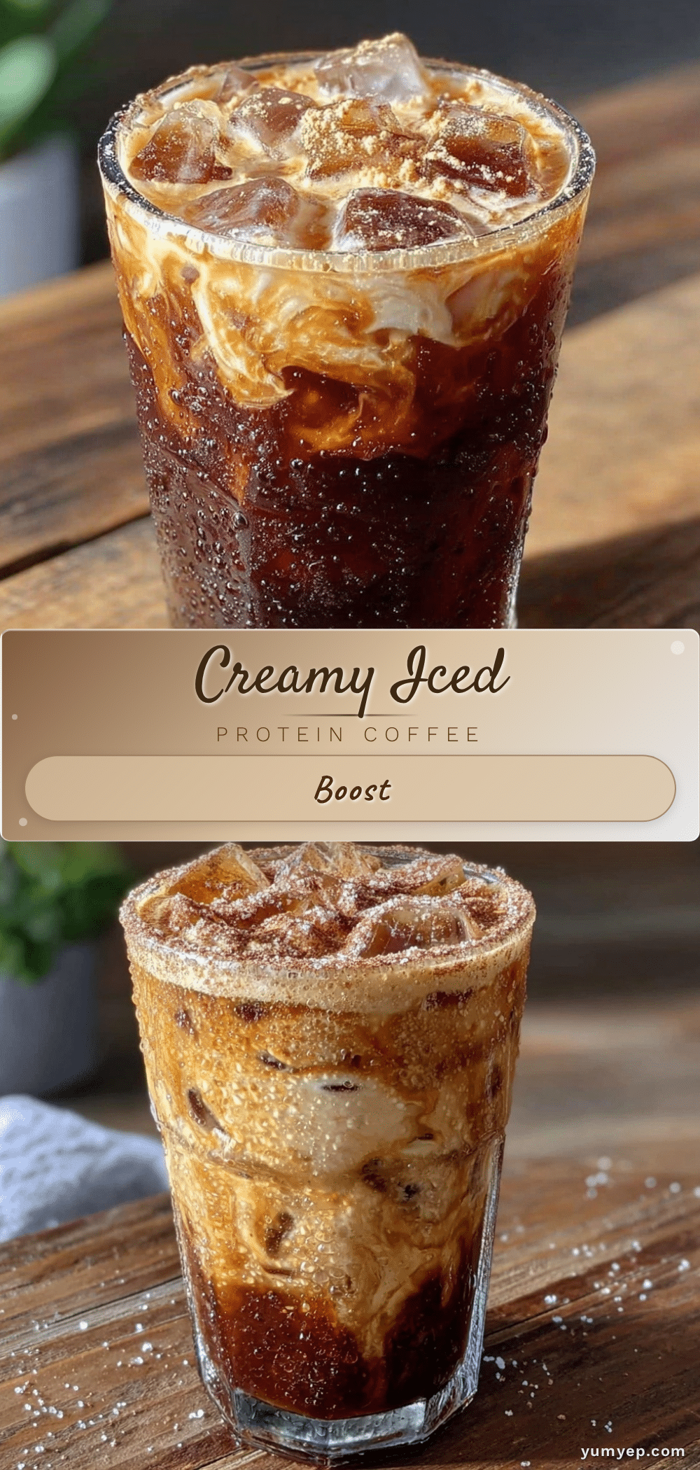 healthy iced protein coffee recipe