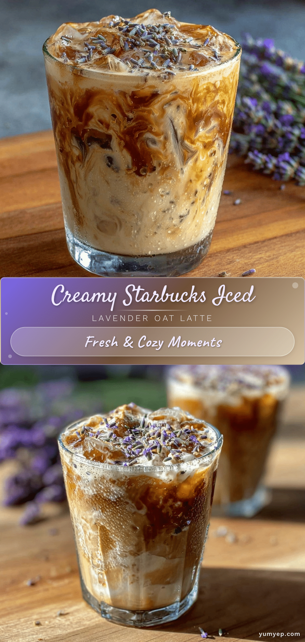 iced lavender oat milk latte recipe