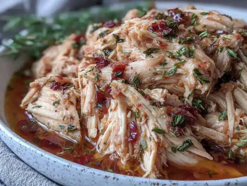 instant pot frozen chicken breast shredded recipe - featured image