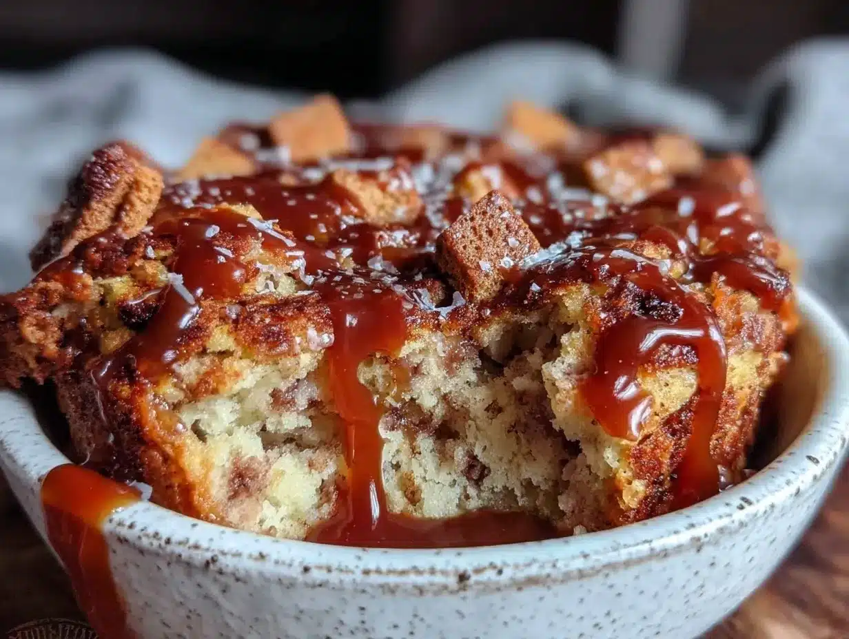 Irish soda bread pudding preparation steps