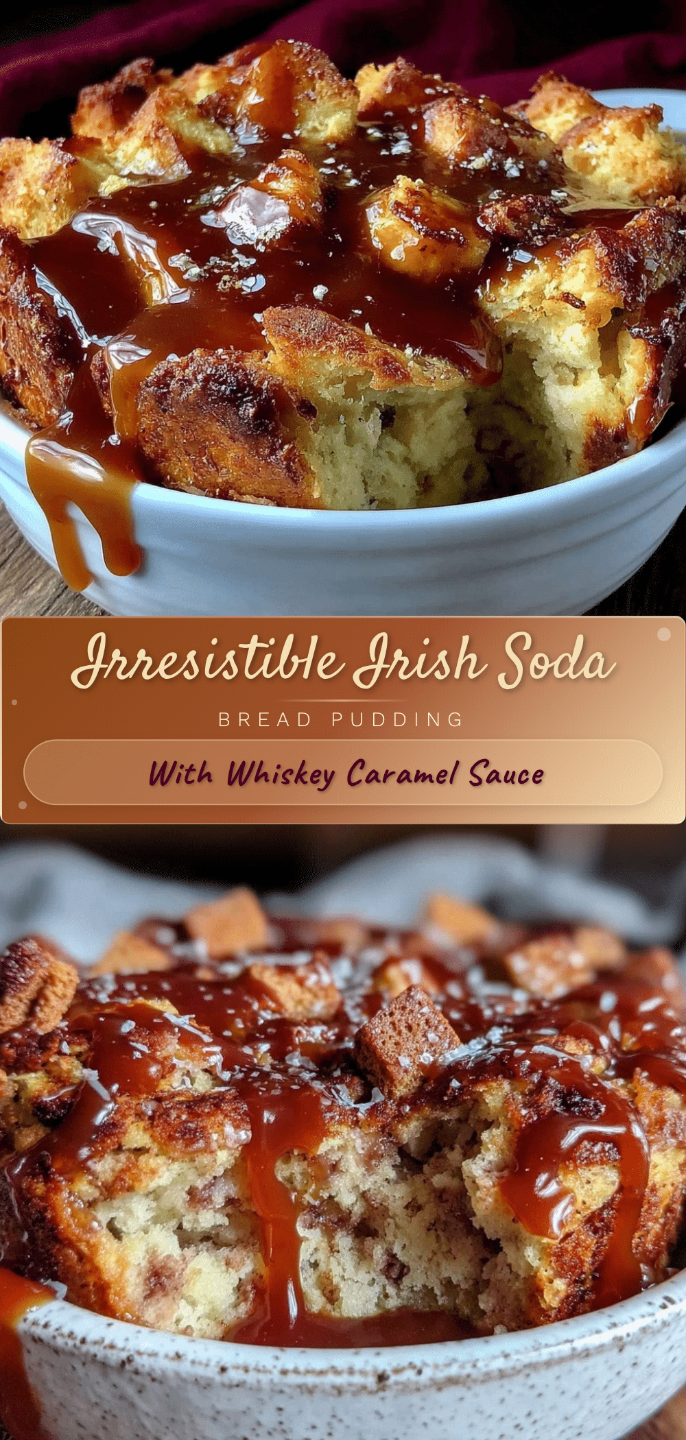 Irish soda bread pudding recipe