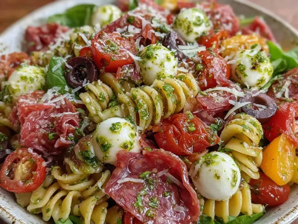 Italian Antipasto Pasta Salad - featured image