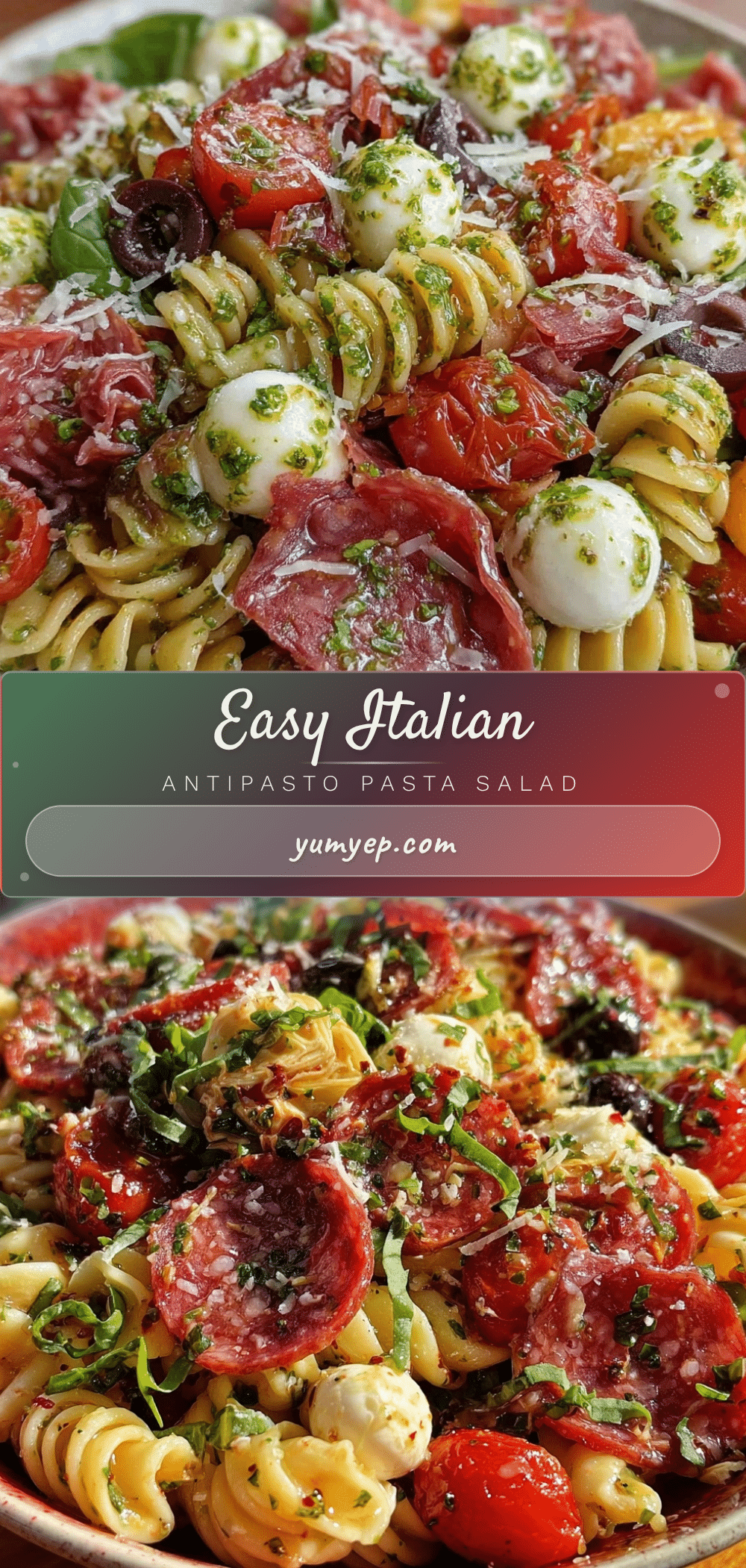 Italian Antipasto Pasta Salad recipe