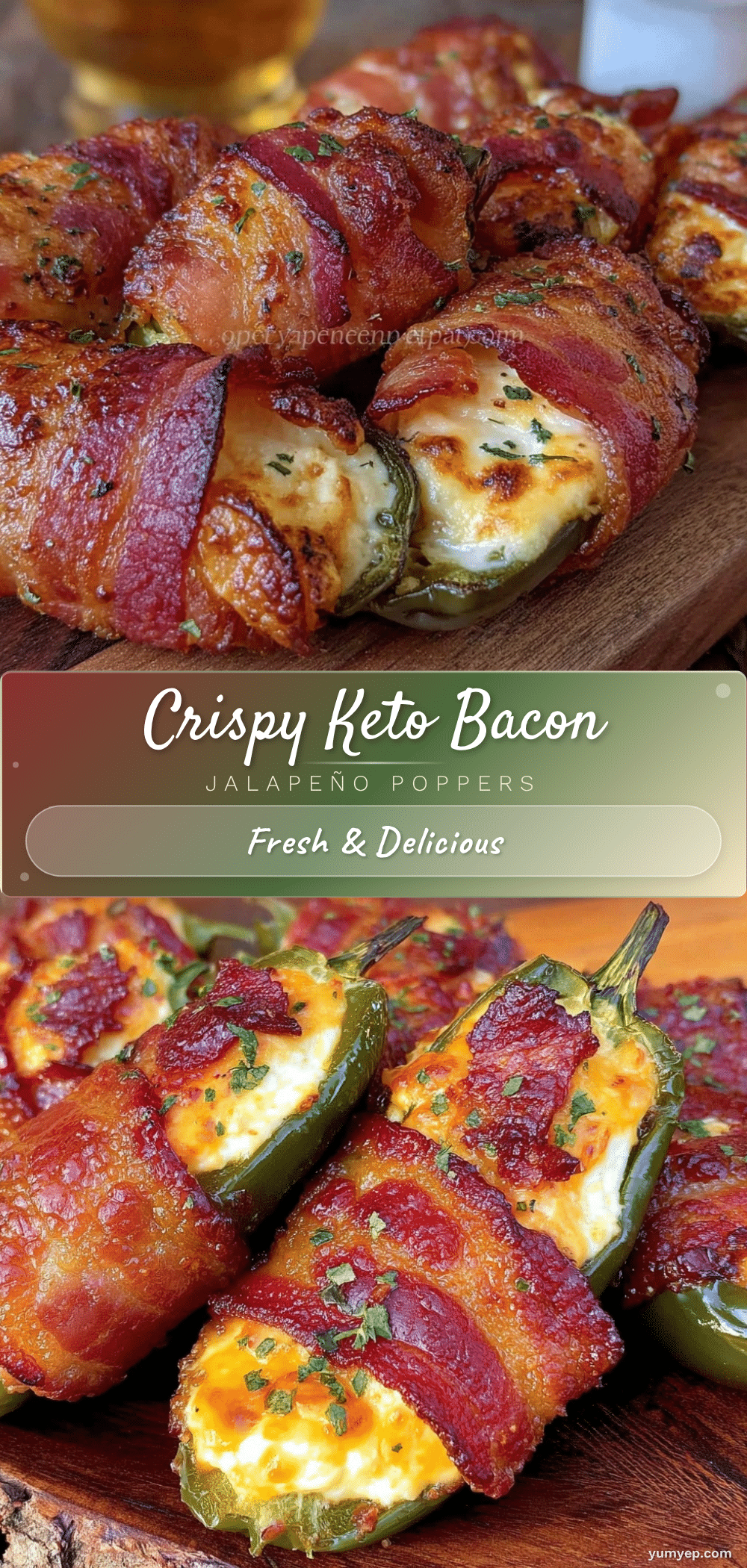 keto bacon jalapeño poppers recipe