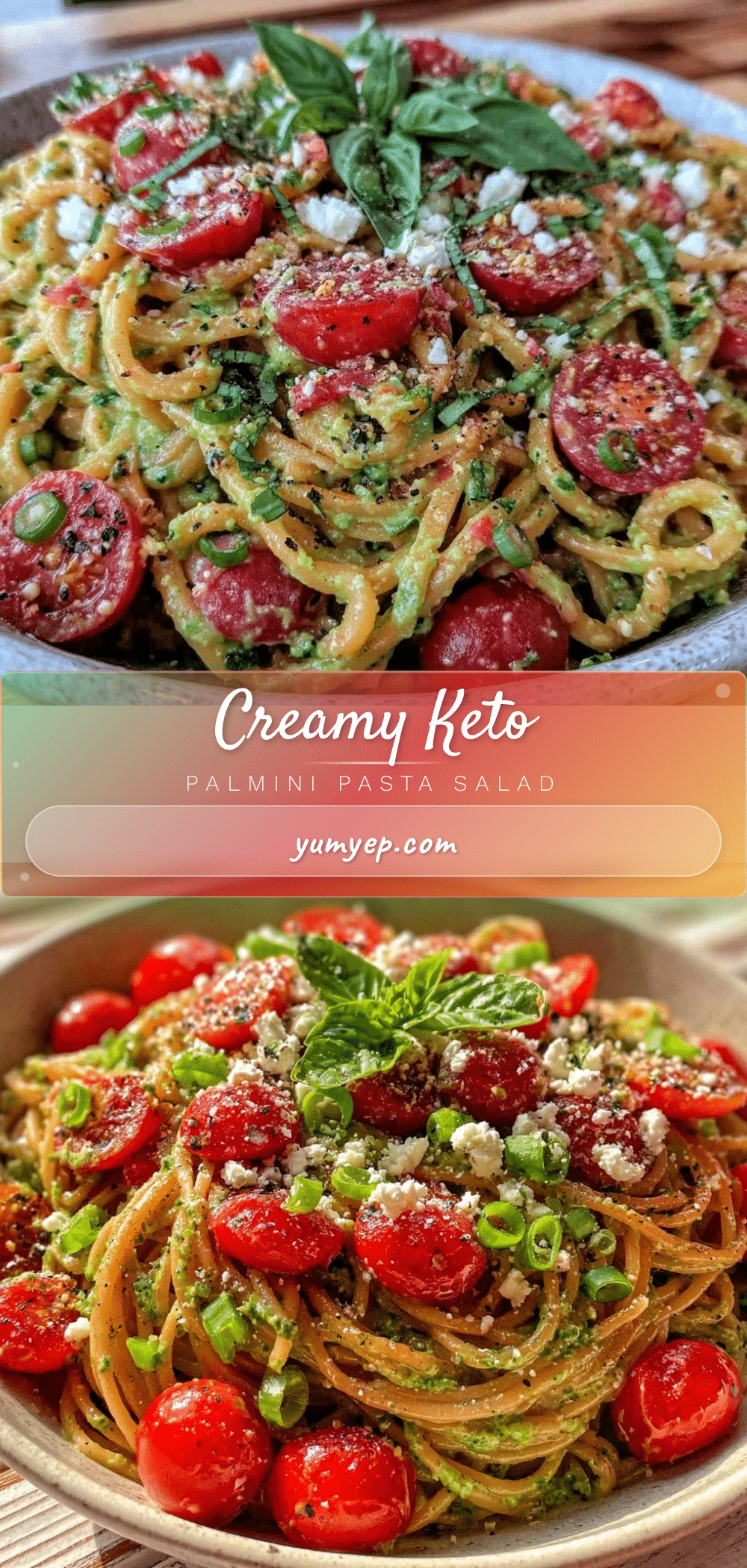 keto pasta salad recipe