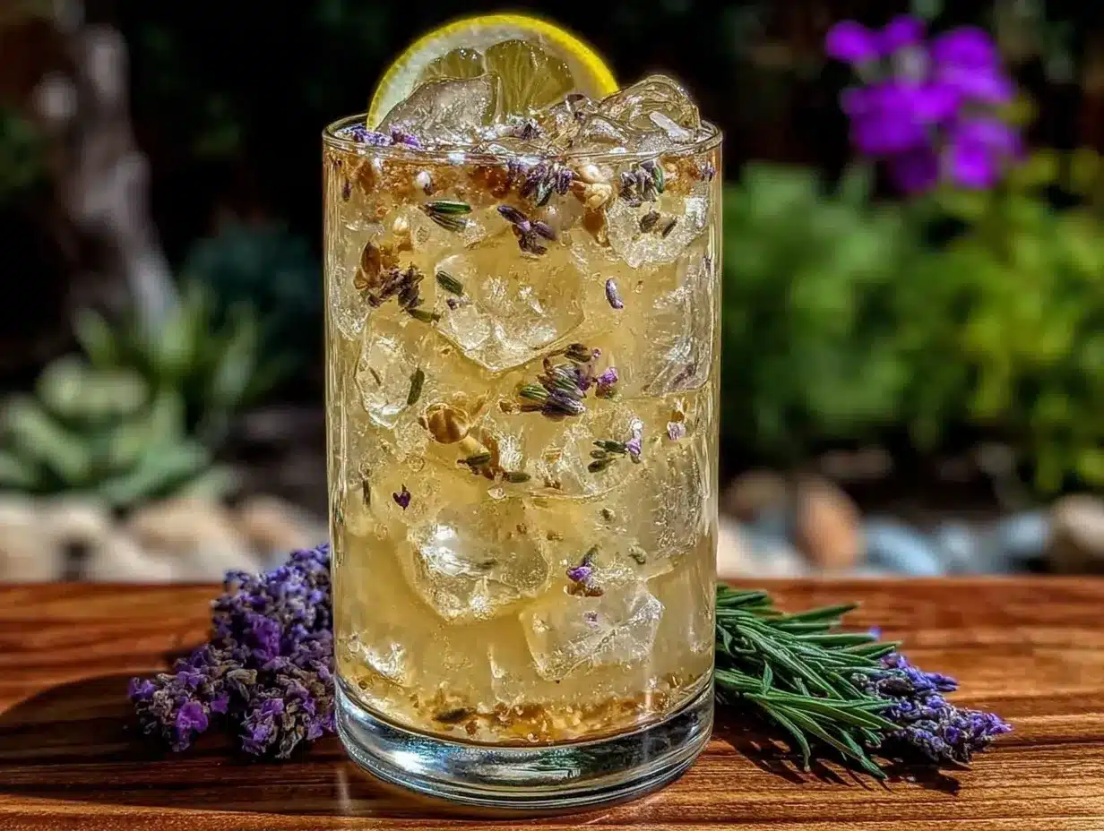 lavender honey lemonade preparation steps