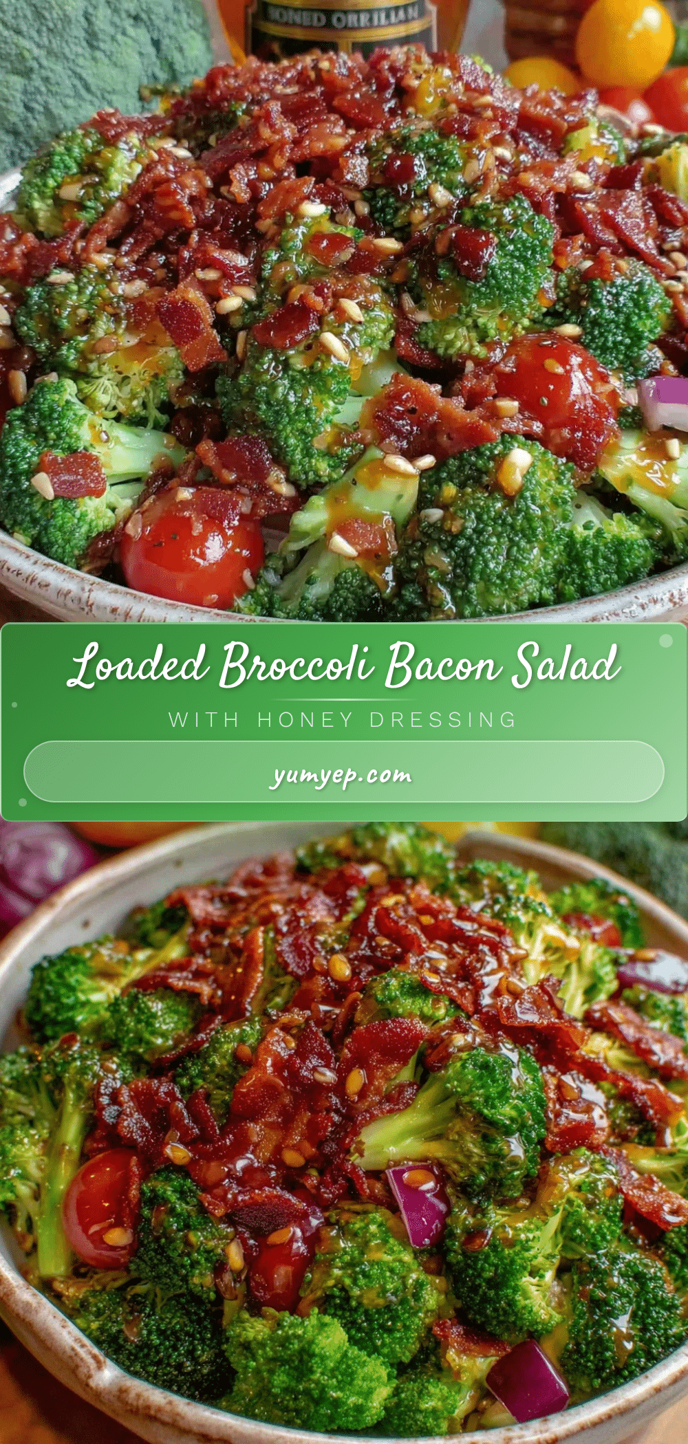 loaded broccoli bacon salad recipe