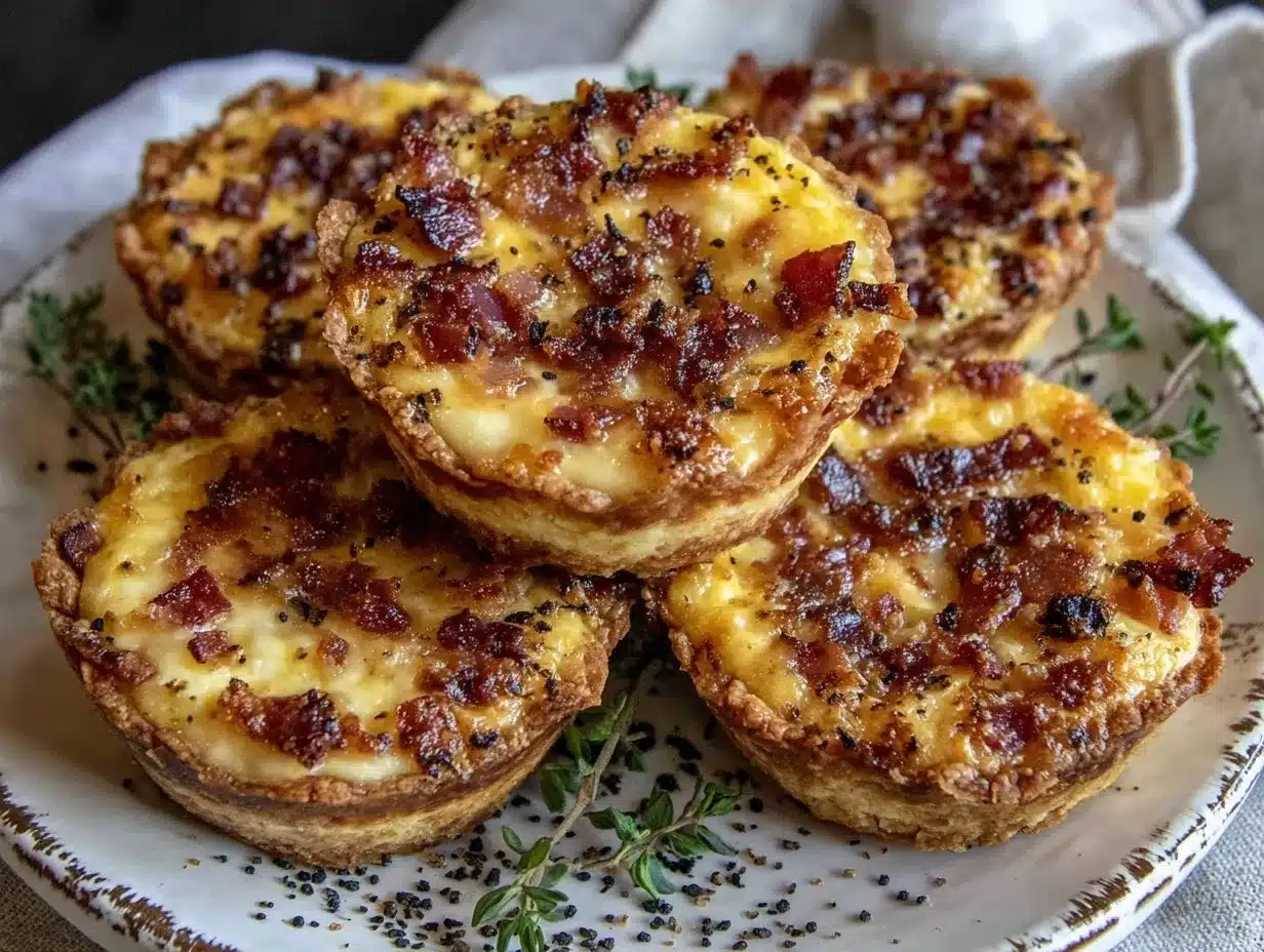 mini quiche lorraine cups preparation steps