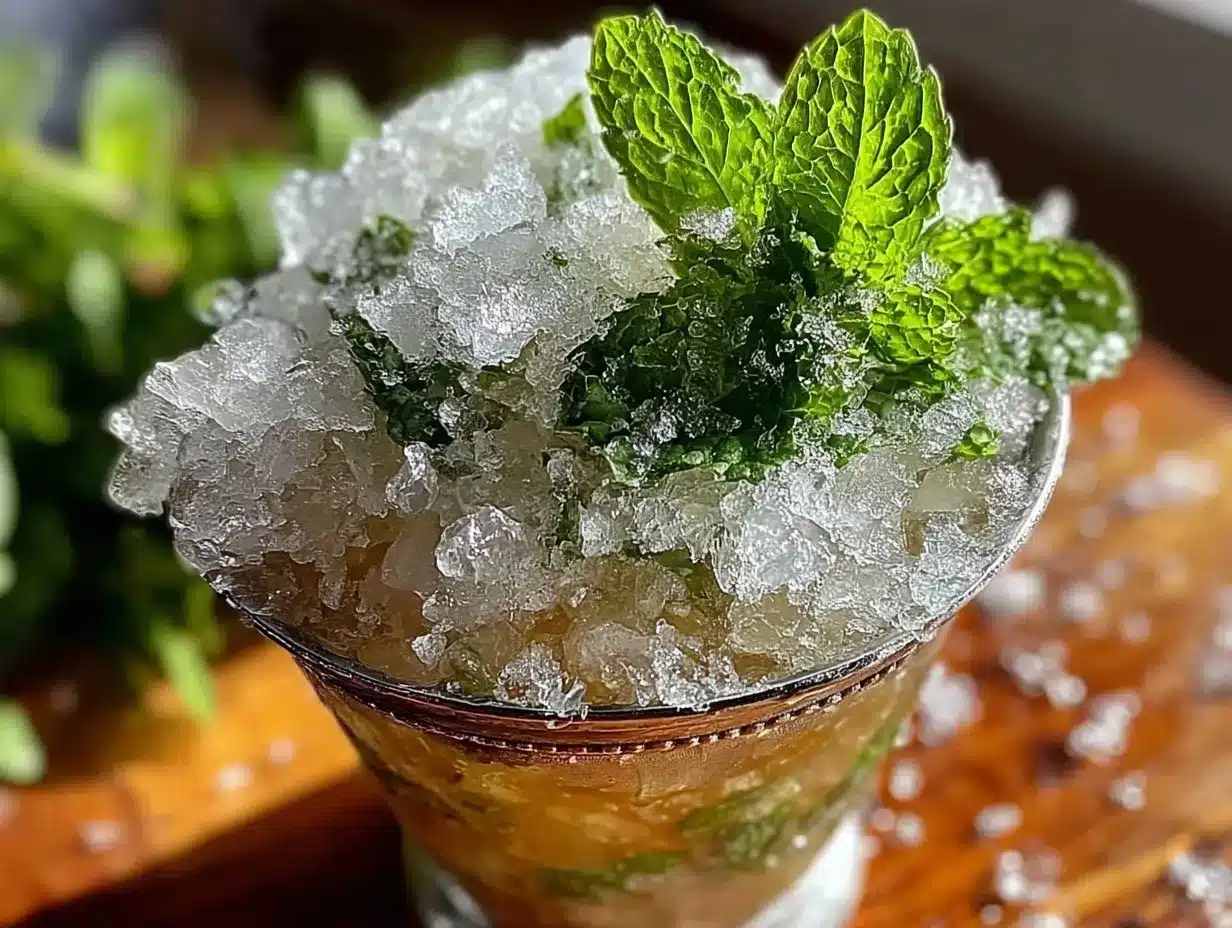 mint julep recipe preparation steps